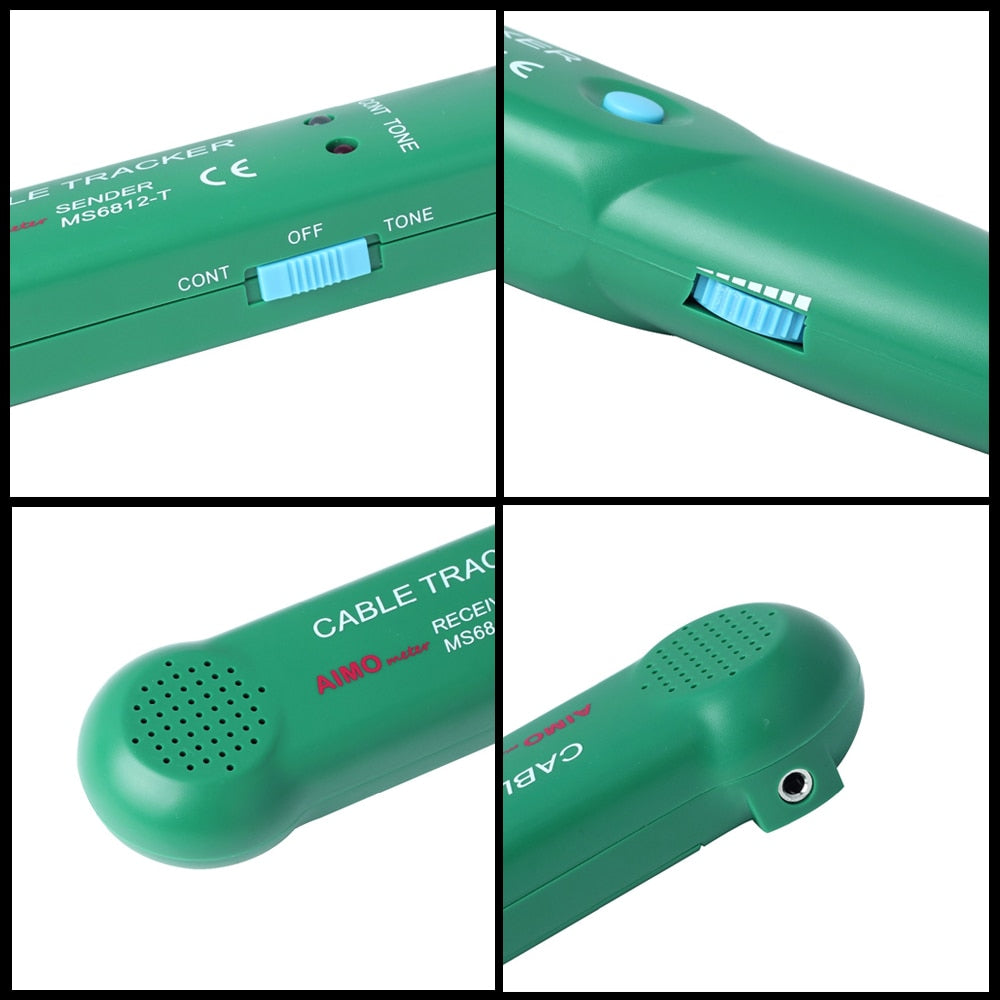MS6812 Cable Tracker Tester Professional Line LAN detector UTP STP Telephone Wire Tracer Breakpoint location Diagnose Tone-2