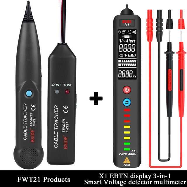 MS6812 Cable Tracker Tester Professional Line LAN detector UTP STP Telephone Wire Tracer Breakpoint location Diagnose Tone-6