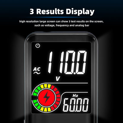 S10/11 Digital Multimeter 9999counts Smart DC AC Voltage Capacitor Ohm Diode NCV Hz Tester DMM with rechargeable battery-3