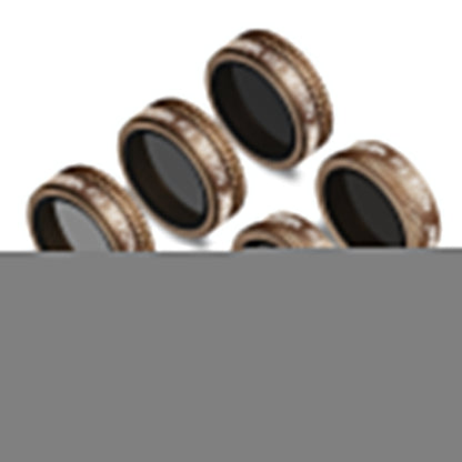 6 Pieces Pro Lens Filter Kit for DJI Mavic Air Drone Quadcopter Includes: ND4  ND8  ND16  ND4/PL  ND8/PL  ND16/PL (Gold)-4