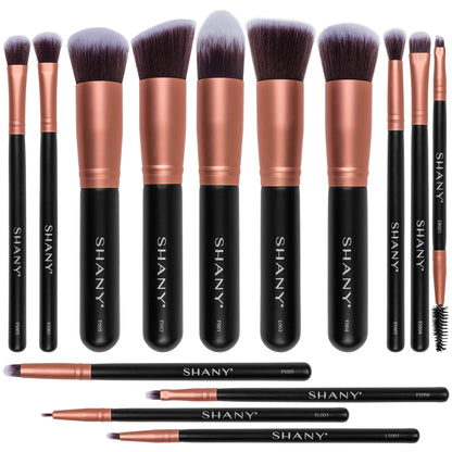 14 Piece Professional Makeup Brush Set-1