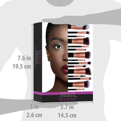 14 Piece Professional Makeup Brush Set-7