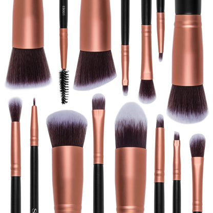 14 Piece Professional Makeup Brush Set-9